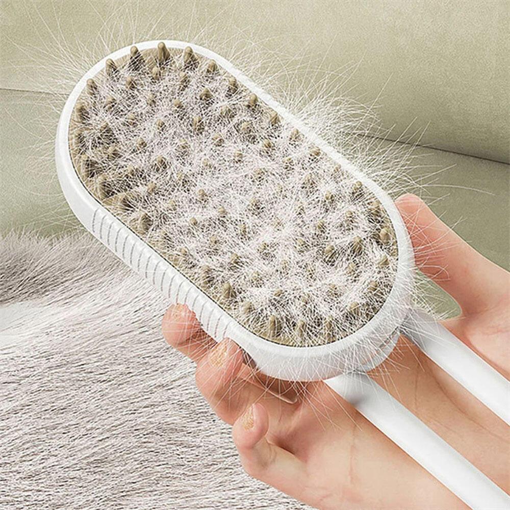 Cepillo Vapor Para Mascotas Brush & Go Pack 2 Cepillos