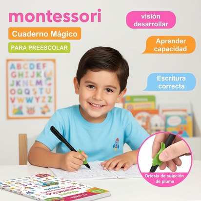 Cuaderno mágico de escritura para Niños 4und