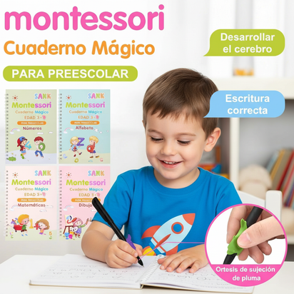 Cuaderno mágico de escritura para Niños 4und