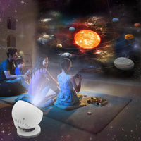 Proyector de Galaxia  Stars & Go HD - 13 Discos de Proyección con Rotación 360°