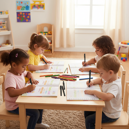 Cuaderno mágico de escritura para Niños 4und