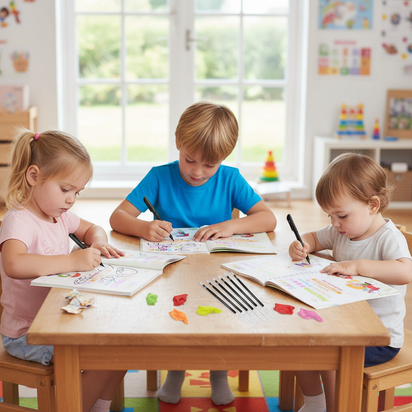 Cuaderno mágico de escritura para Niños 4und