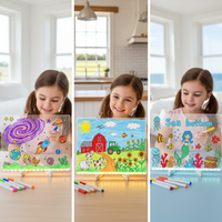 Pizarra con luz LED 20x30