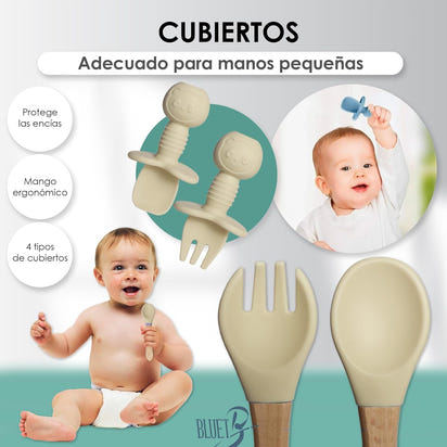 Cuberteria de SiliconaFlexi & Go