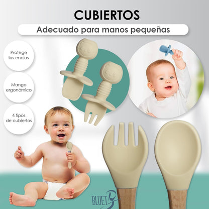 Cuberteria de SiliconaFlexi & Go