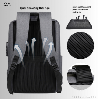 Business computer backpack, new Oxford cloth backpack for foreign trade