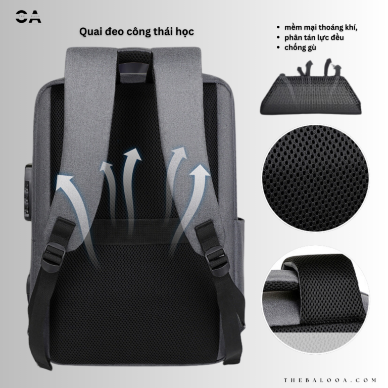 Business computer backpack, new Oxford cloth backpack for foreign trade
