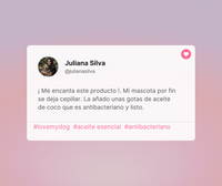 Cepillo Vapor Para Mascotas Brush & Go  Pack 2 Cepillos