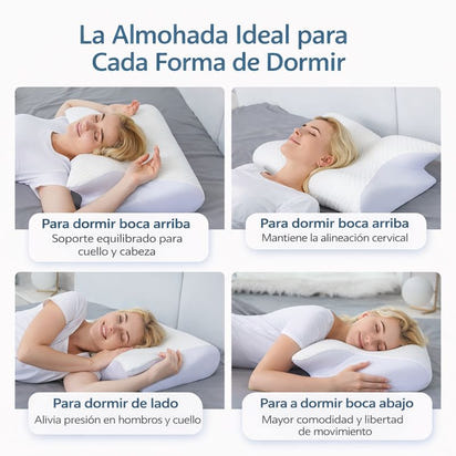 Conforti ErgoMemory Viscoelástica - Soporte Cervical Inteligente