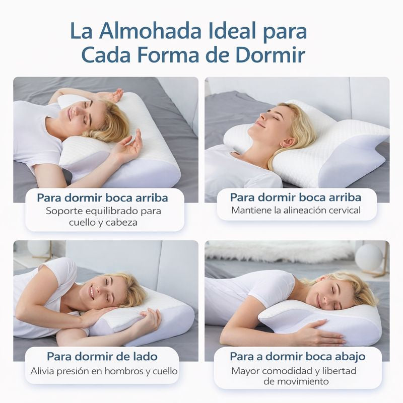 Conforti ErgoMemory Viscoelástica - Soporte Cervical Inteligente