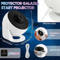 Proyector de Galaxia  Stars & Go HD - 13 Discos de Proyección con Rotación 360°
