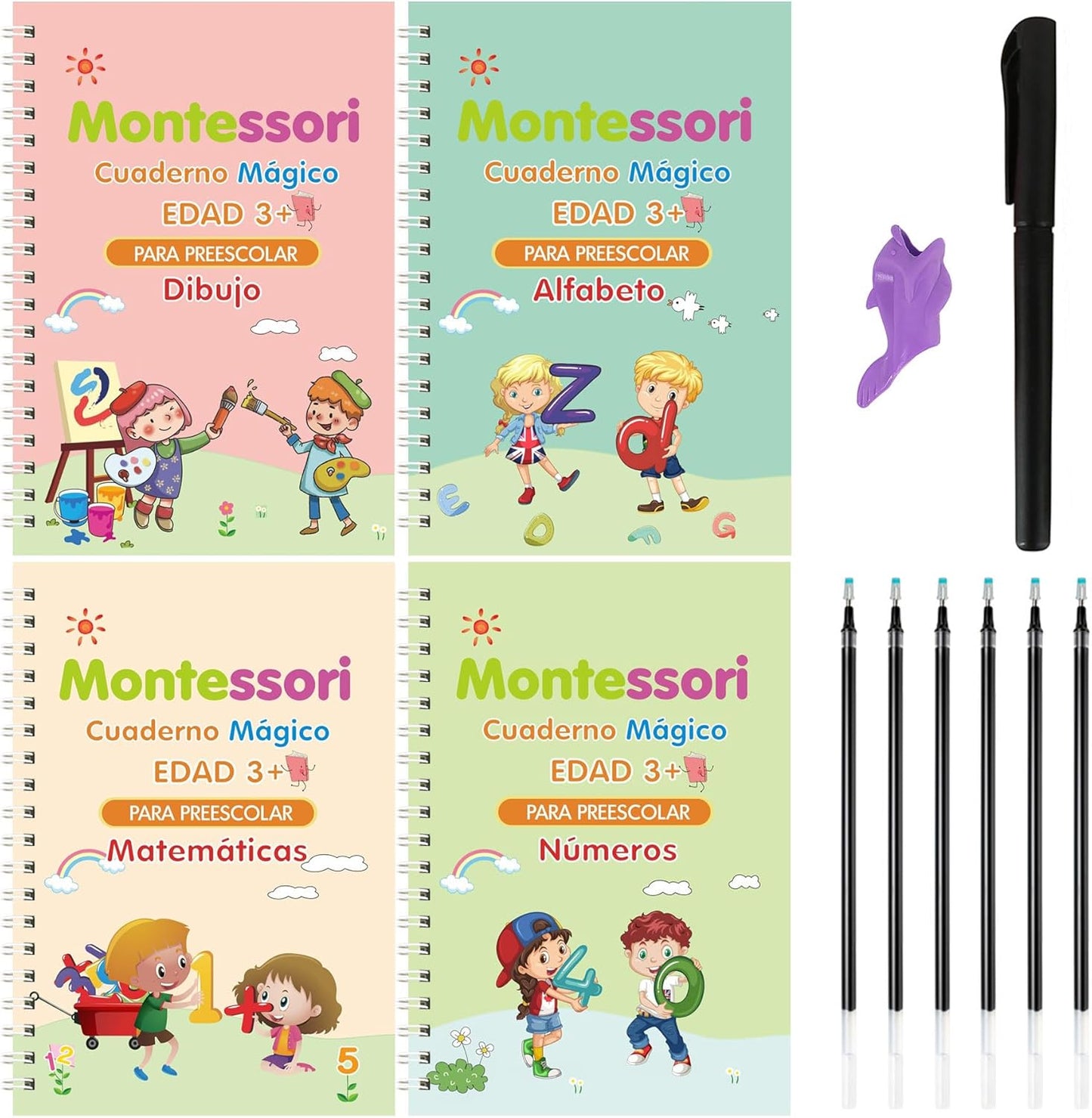 Cuaderno mágico de escritura para Niños 4und INGLES