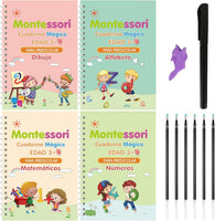 Cuaderno mágico de escritura para Niños 4und