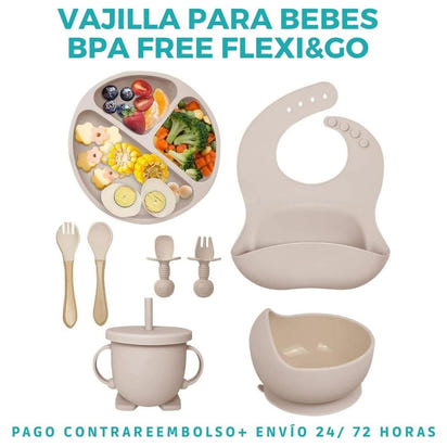 Cuberteria de SiliconaFlexi & Go