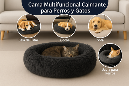 Cama Antiestrés para Mascotas Comfort Plus