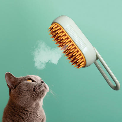 Cepillo Vapor Para Mascotas Brush & Go  Pack 2 Cepillos