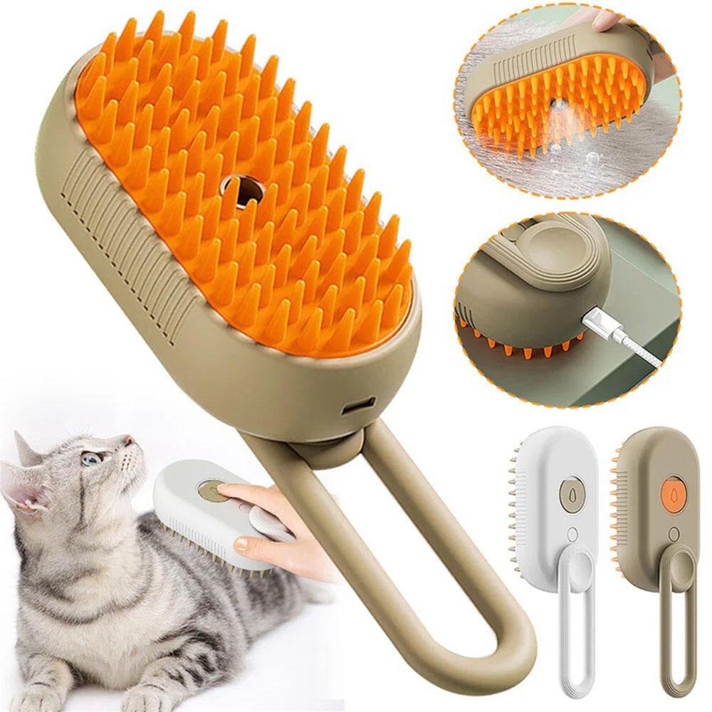 Cepillo Vapor Para Mascotas Brush & Go  Pack 2 Cepillos