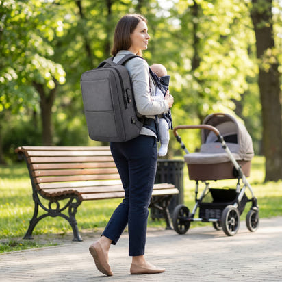 Business computer backpack, new Oxford cloth backpack for foreign trade