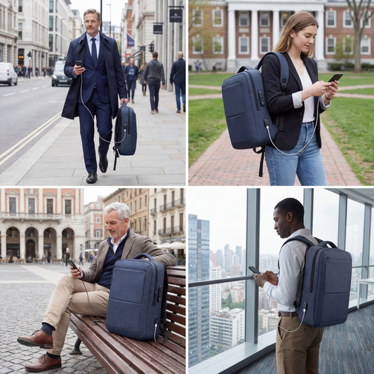 Business computer backpack, new Oxford cloth backpack for foreign trade